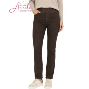 Anna Montana jeans 1001 Angelika Jump In Slim Flexi Coffee